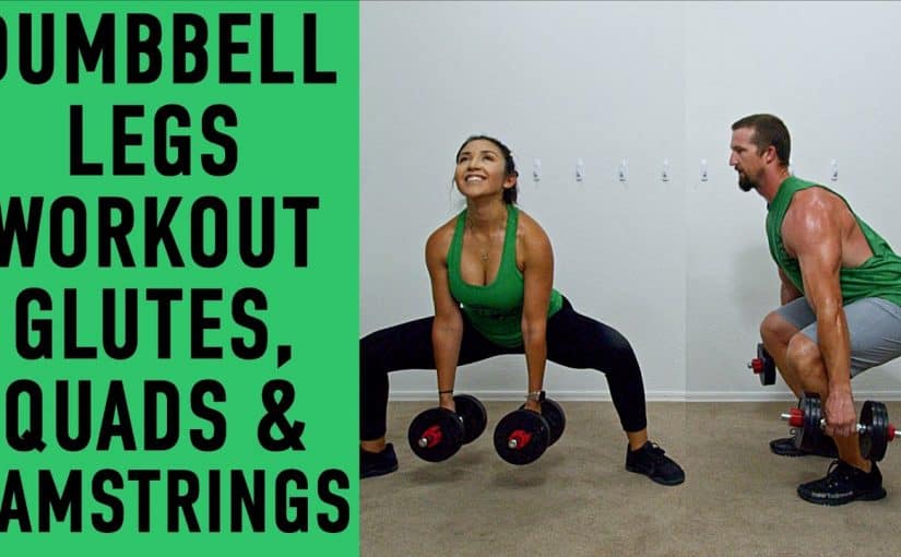 Dumbbell Leg Workout Targeting Glutes, Quads, & Hamstrings Workout with ACHV PEAK