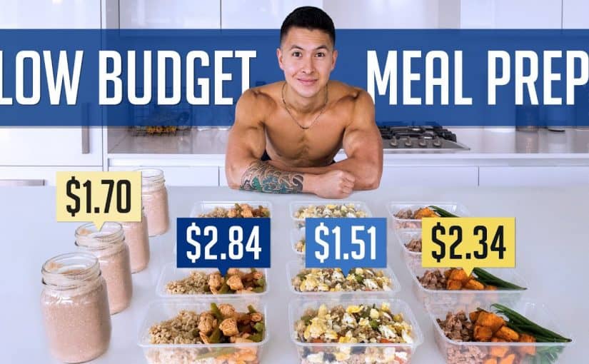 How To Build Muscle For $8/Day (HEALTHY MEAL PREP ON A BUDGET) with Jeremy Ethier